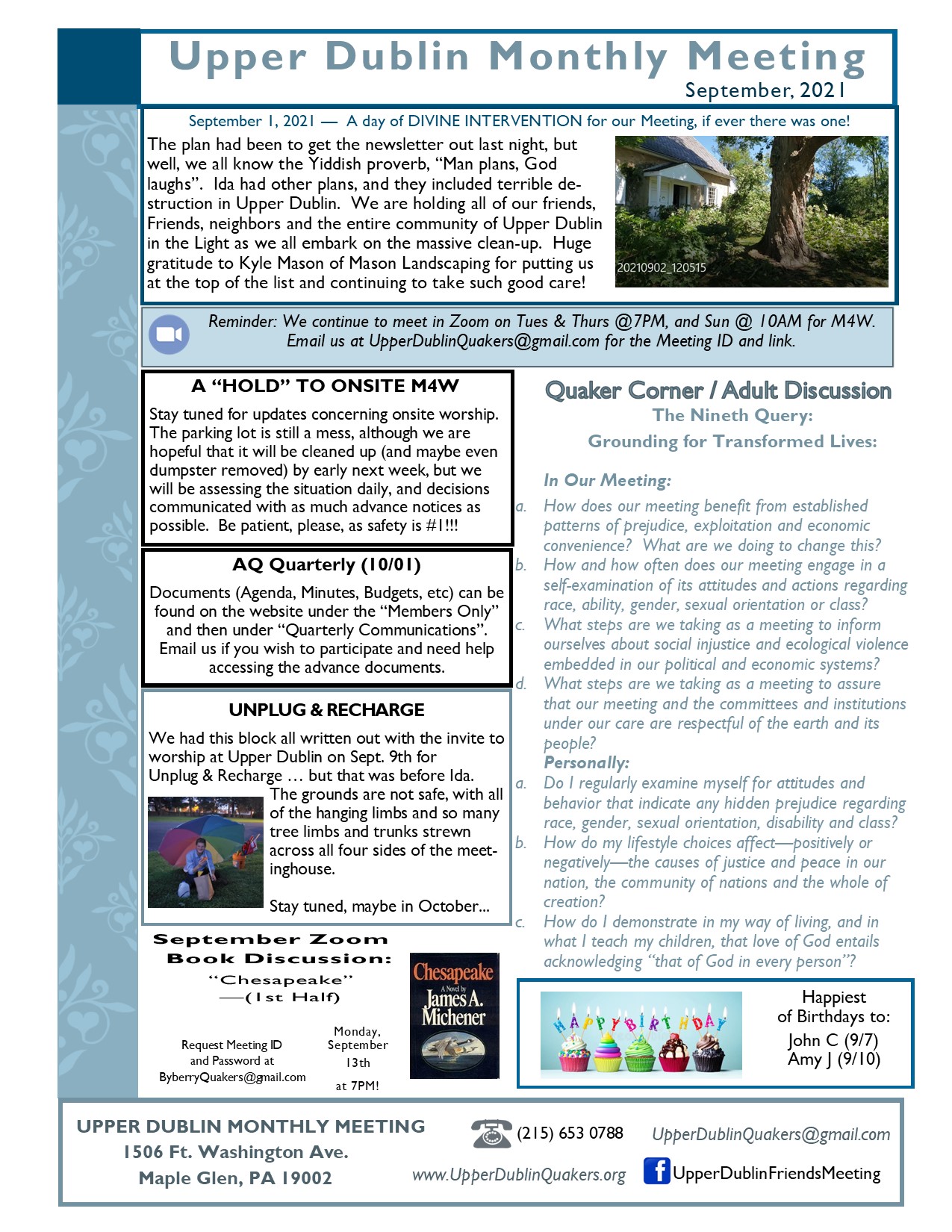 09-2021 UDMM newsletter